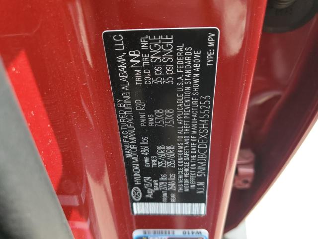 2025 HYUNDAI TUCSON SEL - 5NMJBCDEXSH455253