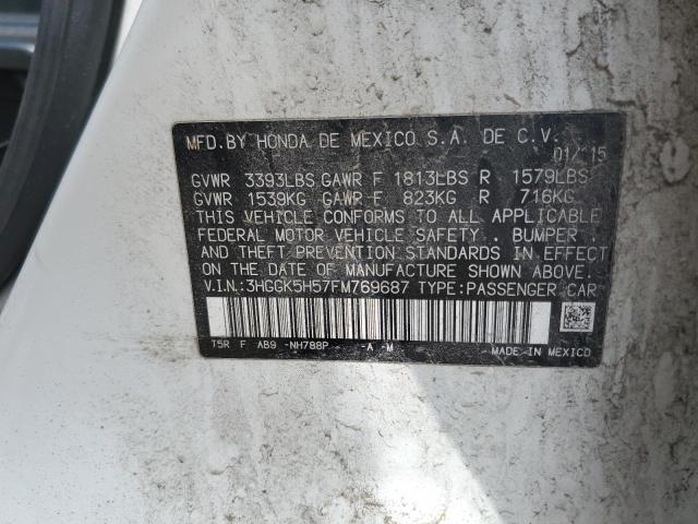 2015 HONDA FIT LX - 3HGGK5H57FM769687