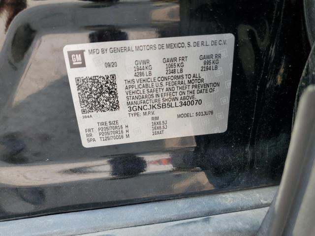 2020 CHEVROLET TRAX LS - 3GNCJKSB5LL340070