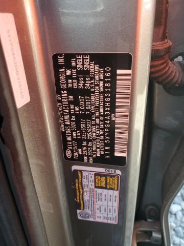 2017 KIA SORENTO LX 5XYPG4A3XHG318160