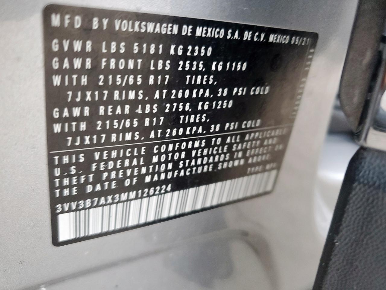 VOLKSWAGEN TIGUAN SE