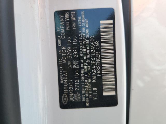 2018 GENESIS G80 BASE KMHGN4JEXJU245900