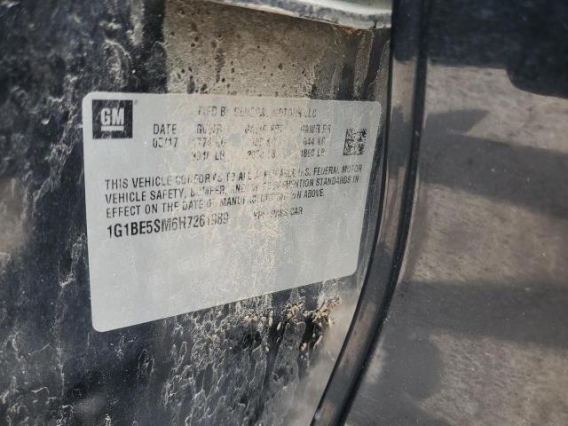 2017 CHEVROLET CRUZE LT 1G1BE5SM6H7261989