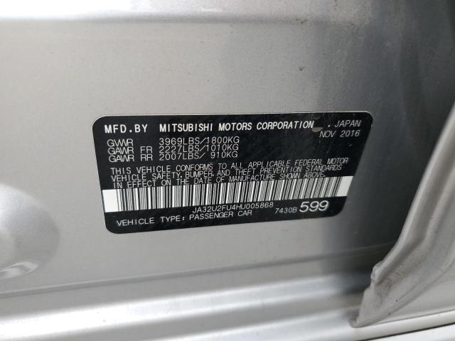 2017 MITSUBISHI LANCER ES JA32U2FU4HU005868