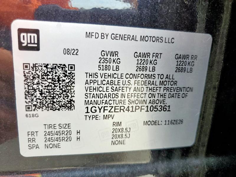 2023 CADILLAC XT4 SPORT 1GYFZER41PF105361