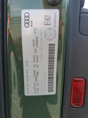 2020 AUDI S5 PRESTIG WAUB4CF57LA005709