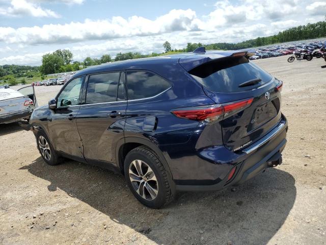 Vin: 5tdgzrbh3ns227229, lot: 62271585, toyota highlander xle 20222