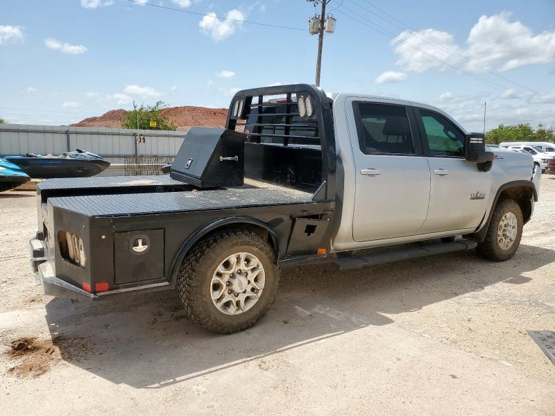 CHEVROLET SILVERADO 2020 silver  gas 1GC4YNE79LF148193 photo #4