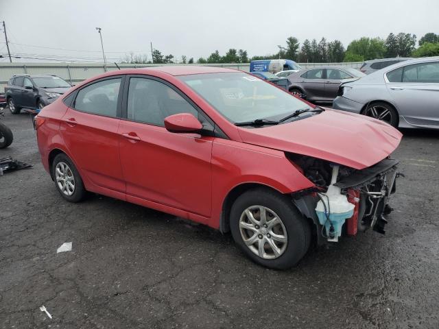Vin: kmhct4ae4du342647, lot: 59374375, hyundai accent gls 20134