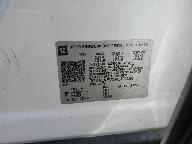 2021 GMC TERRAIN SLT - 3GKALVEV1ML301189