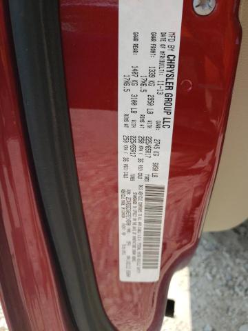 2014 DODGE GRAND CARA - 2C4RDGCG0ER214500