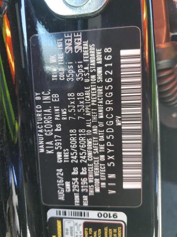 2024 KIA TELLURIDE SX 5XYP5DGC9RG562168