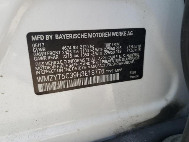 2017 MINI COOPER S C WMZYT5C39H3E18776