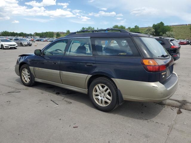 SUBARU LEGACY OUT 2002 blue  gas 4S3BH665327623842 photo #3