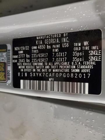 2023 KIA SPORTAGE X 5XYK7CAF0PG082017