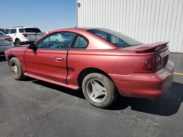 FORD MUSTANG 1998 burgundy coupe gas 1FAFP4041WF260094 photo #3