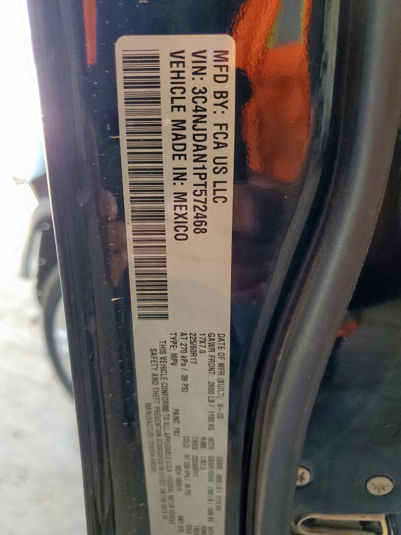 2023 JEEP COMPASS SP 3C4NJDAN1PT572468
