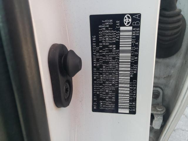 2017 TOYOTA COROLLA L - 5YFBURHE3HP573526