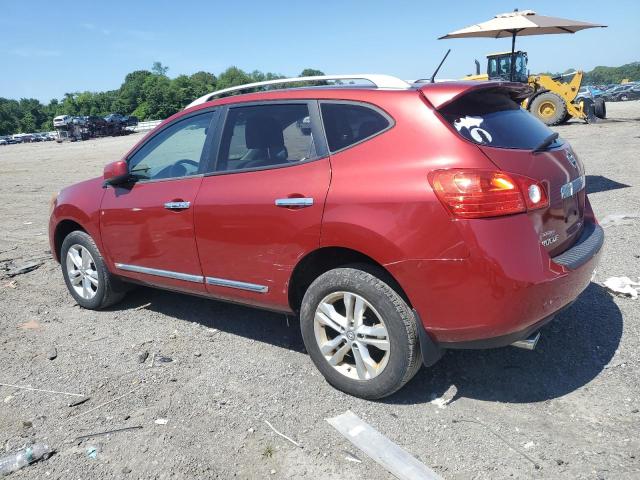NISSAN ROGUE S 2013 red  gas JN8AS5MV8DW123179 photo #3