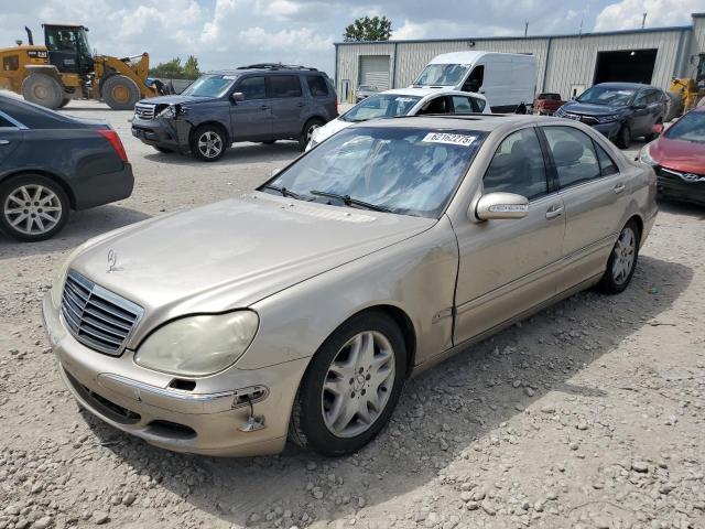 MERCEDES-BENZ S 430 2003 tan  gas WDBNG70J13A332173 photo #1