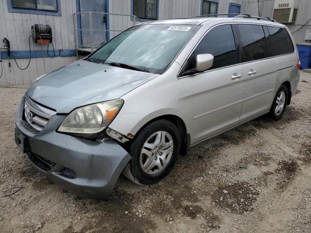 HONDA ODYSSEY EX 2007 beige  gas 5FNRL38717B126168 photo #1