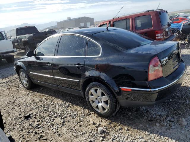 VOLKSWAGEN PASSAT GLS 2005 black  diesel WVWAE63B15P029902 photo #3