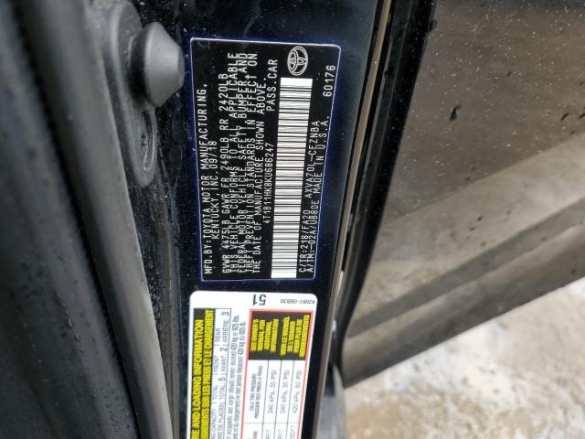 2019 TOYOTA CAMRY L - 4T1B11HK8KU686247