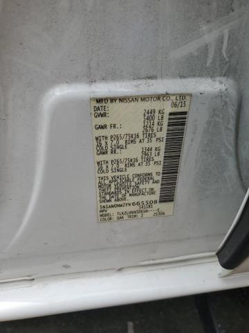 2015 NISSAN XTERRA X 5N1AN0NW2FN665508