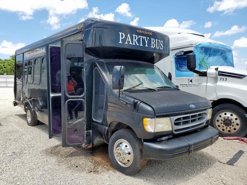 FORD ECONOLINE 1997 black motorize diesel 1FDLE40F5VHA17486 photo #1