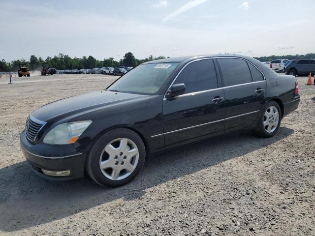 LEXUS LS 430 2004 black  gas JTHBN36F940162592 photo #1