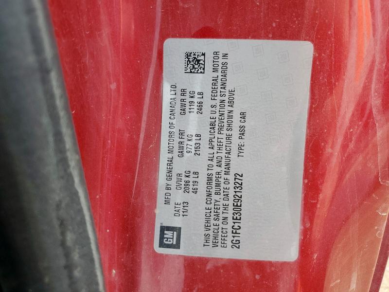 2g1fc1e30e9213272 - 2014 Chevrolet camaro lt - #59326285