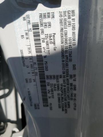 2018 FORD FOCUS ST - 1FADP3L99JL332646
