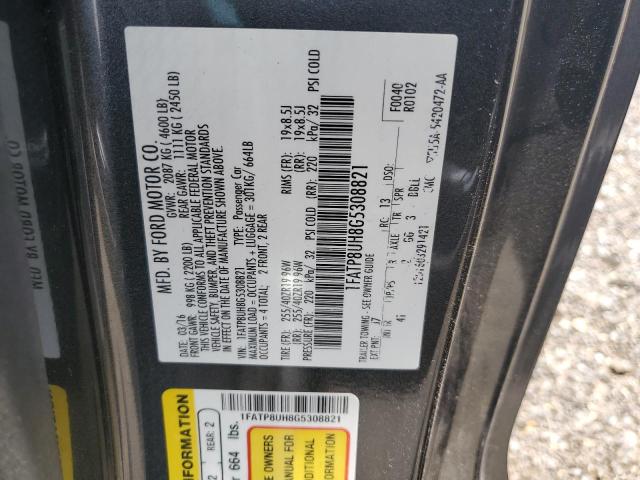 2016 FORD MUSTANG 1FATP8UH8G5308821