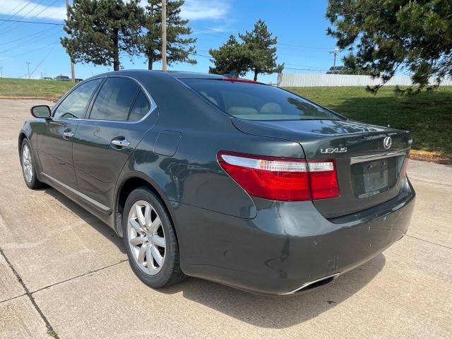 LEXUS LS 460 2007 gray sedan 4d gas JTHBL46F275018658 photo #4