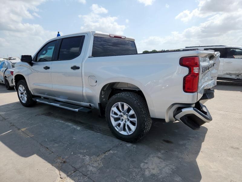 CHEVROLET SILVERADO 2019 silver  Gasoline 3GCPWBEH8KG219035 photo #3