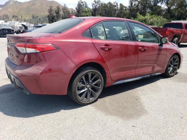 TOYOTA COROLLA SE 2023 red  gas JTDP4MCE6PJ102893 photo #4