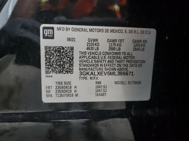 2021 GMC TERRAIN DE 3GKALXEV5ML395671