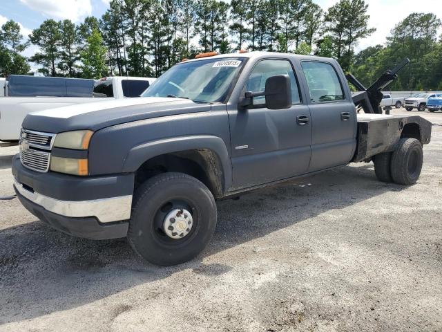 CHEVROLET SILVERADO 2006 black crew pic diesel 1GBJC33D36F179611 photo #3