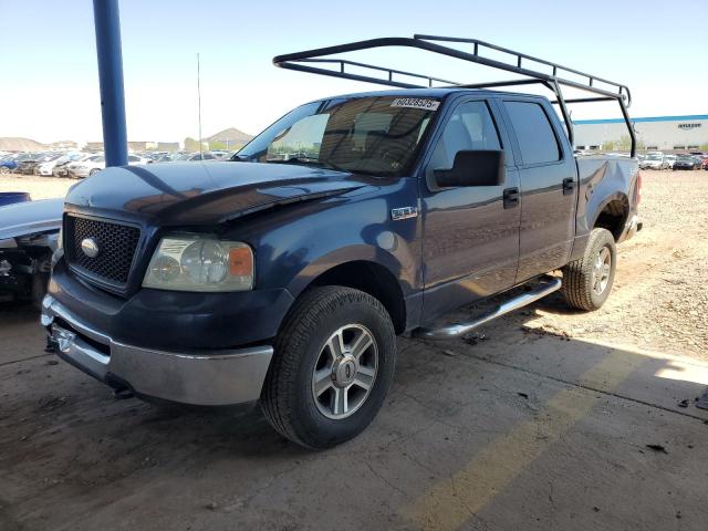 FORD F150 SUPER 2006 blue  flexible fuel 1FTPW14V06FB36708 photo #1