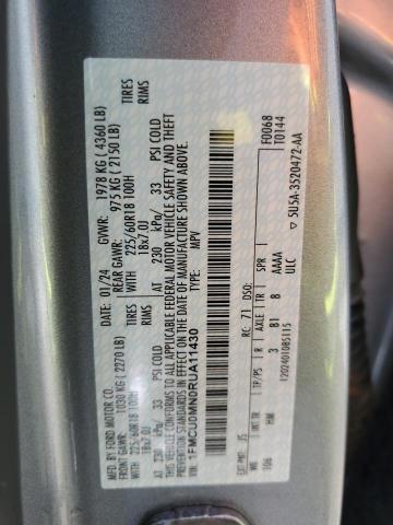 2024 FORD ESCAPE ST - 1FMCU0MN0RUA11430