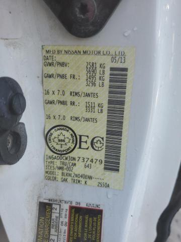 2013 NISSAN FRONTIER S - 1N6AD0CW3DN737479