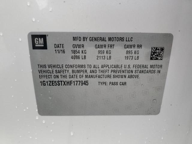 2017 CHEVROLET MALIBU LT #3294403531