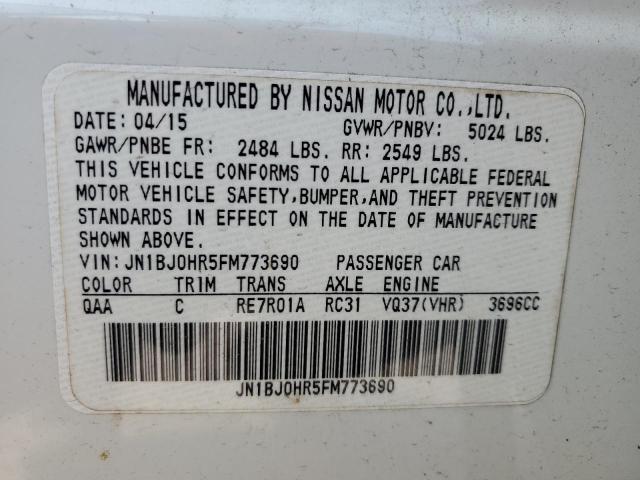 2015 INFINITI QX50 JN1BJ0HR5FM773690