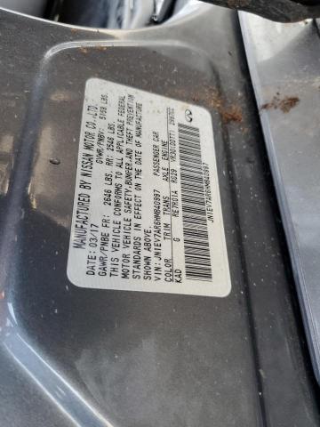 2017 INFINITI Q50 PREMIU JN1EV7AR6HM840997