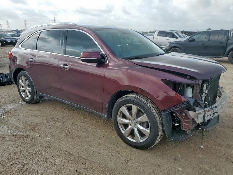 Vin: 5fryd3h8xeb016782, lot: 60734015, acura mdx advance 20144
