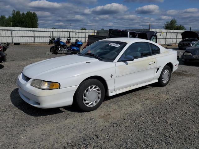 FORD MUSTANG 1995 white  gas 1FALP4041SF268760 photo #1