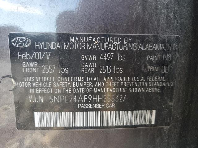 2017 HYUNDAI SONATA SE - 5NPE24AF9HH555327