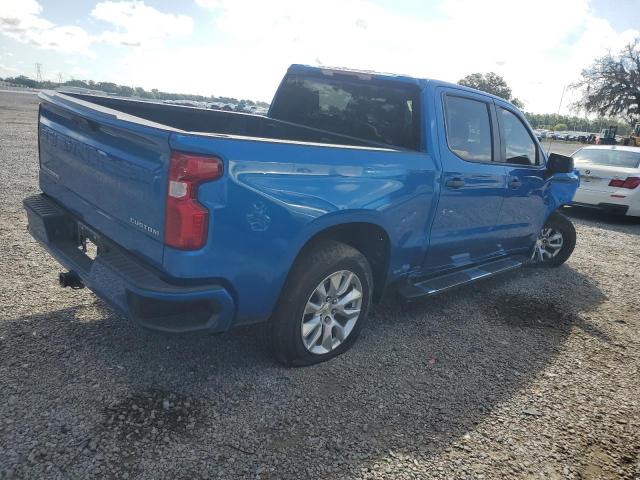 CHEVROLET SILVERADO 2022 blue  gas 1GCPABEK5NZ623229 photo #4