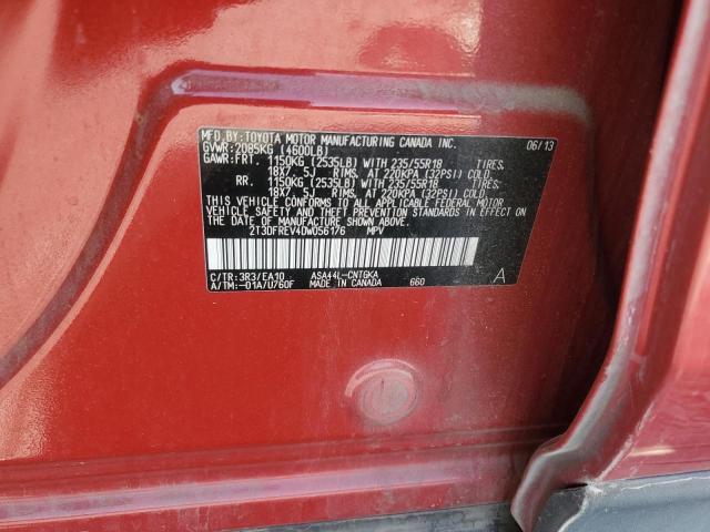 2013 TOYOTA RAV4 LIMIT - 2T3DFREV4DW056176