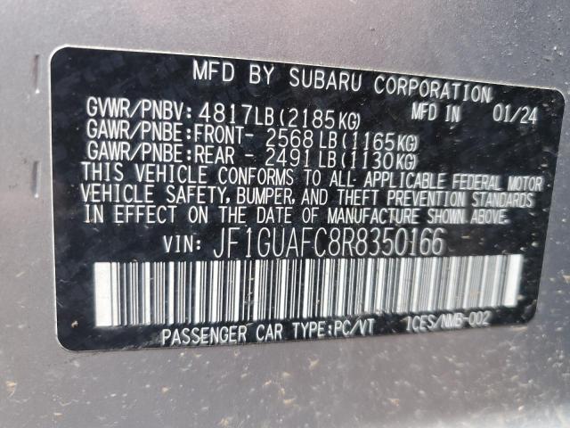 2024 SUBARU IMPREZA SP JF1GUAFC8R8350166